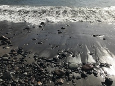 Black sand beach, Agaete, Gran Canaria - 2017.