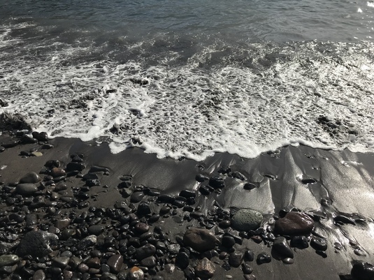 Black sand beach, Agaete, Gran Canaria - 2017.